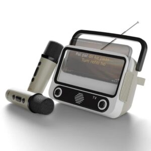 Karaoke TV Set (Duet Mic + TV + Speaker)